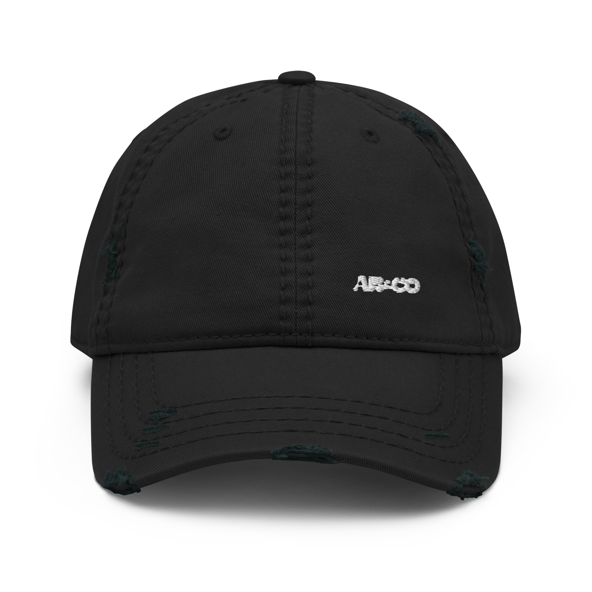 AB&CO Embroidered Distressed Dad Hat