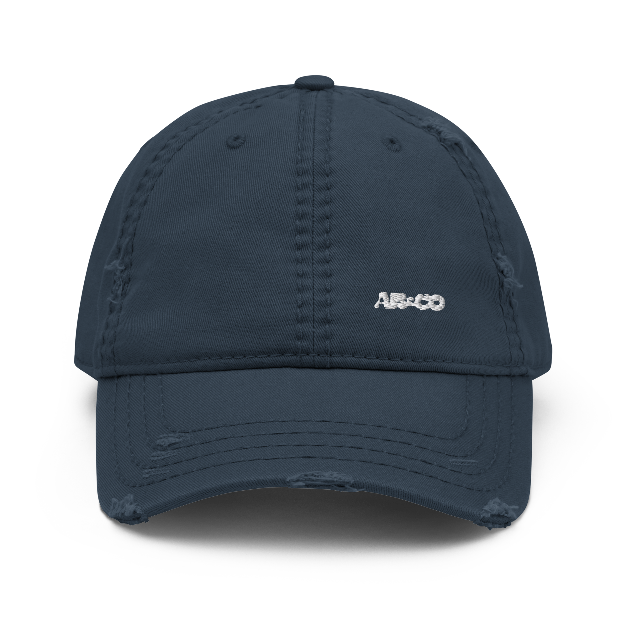 AB&CO Embroidered Distressed Dad Hat