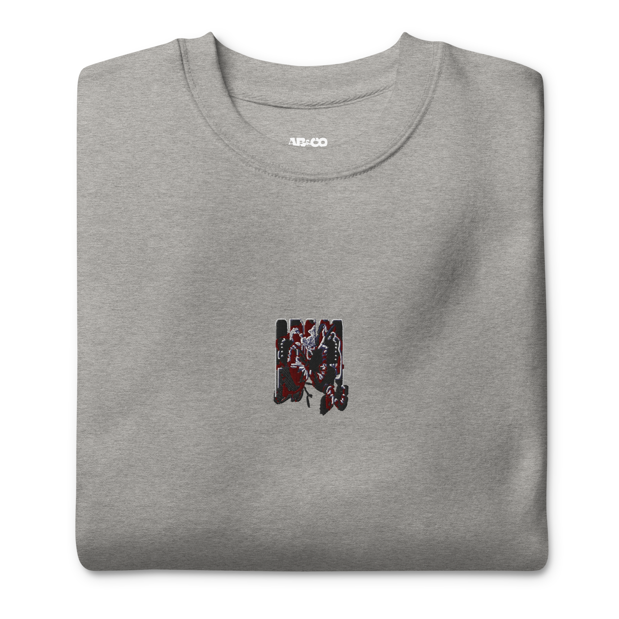 AB&CO Graphic Embroidered Premium Sweatshirt