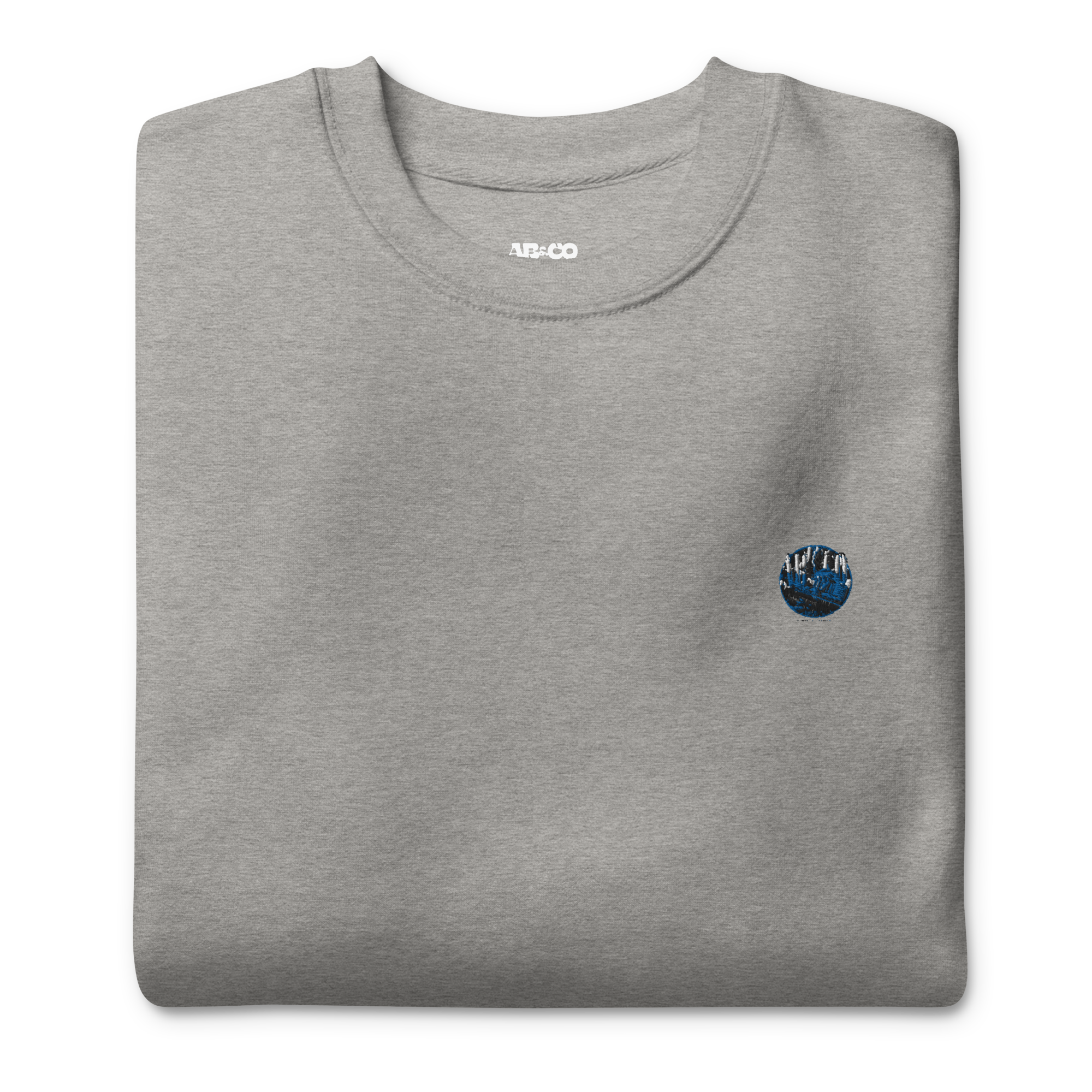 AB&CO Graphic Embroidered Premium Sweatshirt