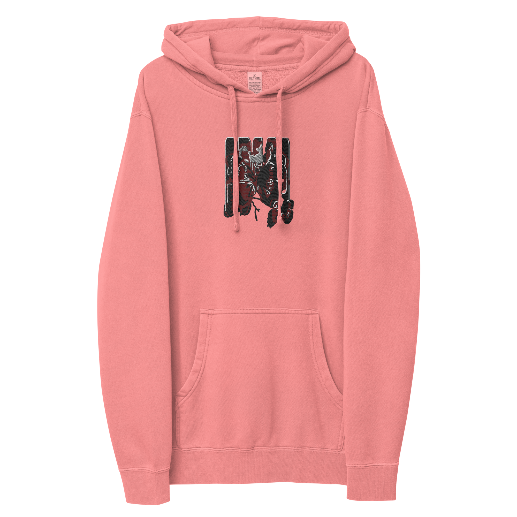 AB&CO Embroidered Graphic Pigment-Dyed Hoodie AB&CO